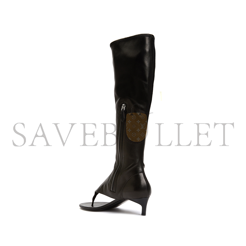 M1v M1v stretch nappa leather thong boots